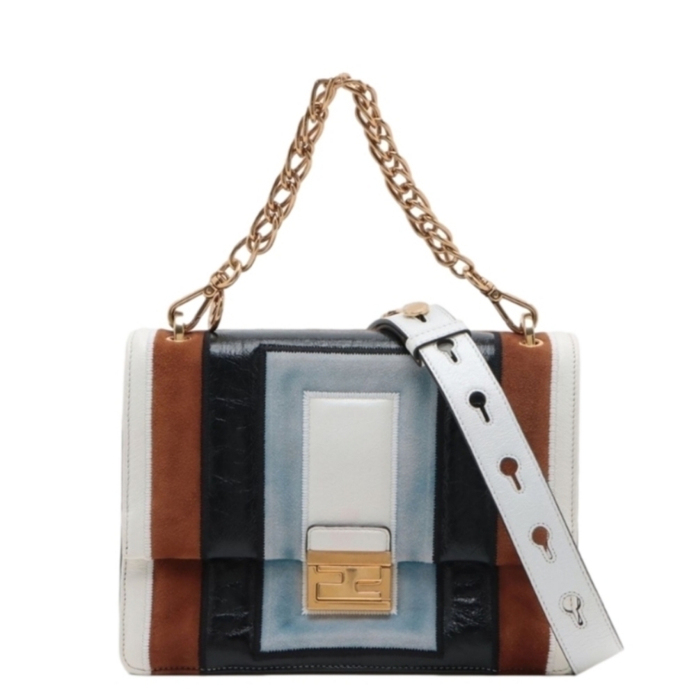 Authentic Fendi Kanyu 2way Shoulder Bag